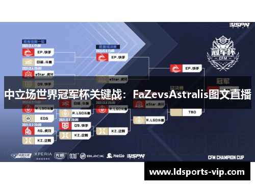 中立场世界冠军杯关键战：FaZevsAstralis图文直播